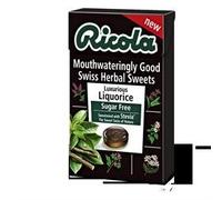 Ricola Box - Liquorice With Stevia 45g (PACK OF 4)