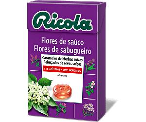 Ricola Caramelo Flor Saúco Caja Sin Azúcar