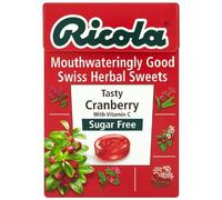 Ricola Cranberry SF Lozenges Box 45g X 20 (Pack of 20)