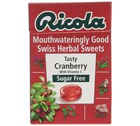 Ricola Tasty Cranberry Sugar Free Lozenges 45g