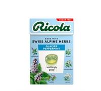 Ricola Glacier Peppermint Sugar Free Sweets 45g