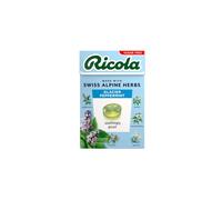 Ricola Glacier Peppermint Sugar Free Swiss Herbal Sweets, Herb Drops, Sweet Box 45g - Pack of 20 Boxes