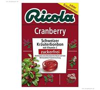 Ricola Cranberry SF Lozenges Box 45g X 20 (Pack of 20)