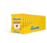 Ricola Original Cough Drops Bag, Pack of 12, Naturally Effective Throat Lozenges, Cough Sweets, 75 g