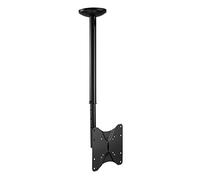 RICOO Ceiling TV Bracket Tilt Swivel 23-42 Inch D0522 Universal VESA 100x100-200x200 Hinged Mount Folding Television Holder also Curved Screens
