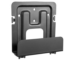 RICOO IP-TV Set Top Box Wall-Mount Z0601 Small device bracket for Smart-TV Streaming Holder Support compatible Internet television media player Black