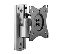 RICOO Monitor Bracket Tilt Swivel for 13-27 Inch S3111 for LED LCD OLED Curved and Flatscreens TV Wall Mount Universal for VESA 75x75 100x100