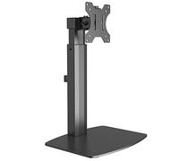 RICOO Monitor Desktop Mount TS4011 gas-powered mounting for flat screens with 17-32 inch with max VESA-Norm 100x100 free-standing arm bracket PC screen stand in Black