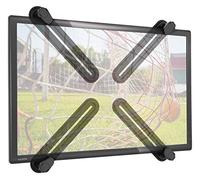 RICOO Non-VESA Monitor Mount Adapter VA0500 Kit for Attaching PC Screens or TV 13-27 Inch without Mounting Holes to Brackets - Enables 75x75 100x100 / Black