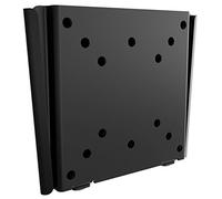 RICOO PC monitor wall mount flat rigid for 13-32 inch, monitor mount wall F0311, screen mount, screen wall mount monitor 27 inch up to 30 kg, VESA 75 x 75, 100x100 mm