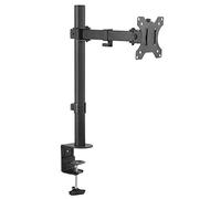 RICOO Single Monitor Stand Tilt Swivel 13-32 Inch TS2611 Universal VESA 75x75 100x100 Mount also Curved Screens Computer Monitor Bracket