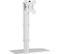 RICOO Single Monitor Stand Tilt TS6811 Swivel 12-32 Inch Universal VESA 75x75 100x100 Mount also Curved Screens Computer Monitor Bracket