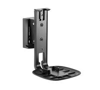 RICOO Speaker Wall Mount Brackets for SONOS ONE/SONOS ONE SL, LH054-T Hi-Fi Speaker Mounts with Swivel and Tilt Functionality, Wall Speaker Brackets for Multiroom Sound Systems, 1 Piece, Black