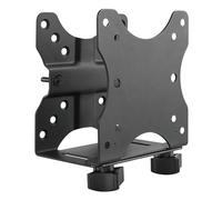 RICOO Thin-Client Mount TRH-01 Bracket Compatible with Intel NUC & Mini PC Computer Holder for Monitor Stand or Under Desk Attachment for Mini Desk-top VESA 75x75 100x100 Black