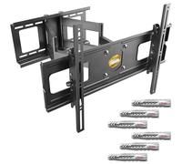 RICOO TV Bracket Tilt R06-F Swivel approx 40-85 Inch for LED LCD OLED Curved and Flatscreens Wall Mount Universal for VESA 300x200-600x400