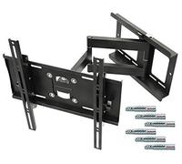 RICOO TV Bracket Tilt Swivel approx 32-65 Inch R23-F for LED LCD OLED Curved and Flatscreens Wall Mount Universal for VESA 200x200-400x400