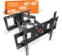 RICOO TV Bracket Tilt Swivel approx 40-85 Inch R06 for LED LCD OLED Curved and Flatscreens Wall Mount Universal for VESA 300x200-600x400