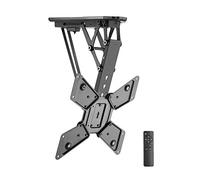 RICOO SE0544 TV Ceiling Mount Foldable & Electric for 23-55 Inch TV Wall Mount Electric TV Lift/TV Ceiling Mount TV up to 30 kg with Max. VESA 400 x 400 mm