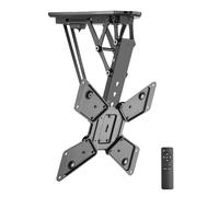 RICOO SE0544 TV Ceiling Mount Foldable & Electric for 23-55 Inch TV Wall Mount Electric TV Lift/TV Ceiling Mount TV up to 30 kg with Max. VESA 400 x 400 mm