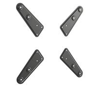 RICOO TV Wall Bracket Extender VA0100 Universal LED LCD OLED Monitor Television Mount Adapter Plate for VESA 200x200 to 400x400 Black
