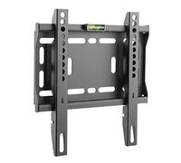 RICOO TV Wall Bracket Mount fixed flat approx 23-42 Inch LED LCD OLED F2522 Screen and Monitor Universal for VESA 100x100-200x200 Black