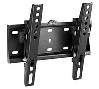 RICOO TV Wall Bracket Mount tilt and flat approx 23-42 Inch LED LCD OLED Screens N2122 Universal for VESA 50x50-200x200 Black