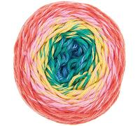 Ricorumi Spin Spin 50 g Colour 18 Rainbow Gradient Fine Cotton for Crocheting Amigurumi Figures from the New Ricorumi Books