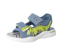 RICOSTA Boots Cory - First Walking Shoes - Non-Slip Sole - Removable Inserts - Medium Fit - Children's Shoes, Pavone Petrol 141, 9.5 UK Child