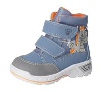 RICOSTA Draki Boys' Boots Children's First Walking Shoes Wide Loose Inlay Sympatex, Pavone Fog 150, 10 UK Child