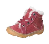 RICOSTA ELIA Girls' Boots, Children's First Walking Shoes, Width: Wide, Terracare, Barefoot Shoes, Burgundy 370, 5.5 UK Child