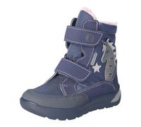 RICOSTA Girl Annika Boots,Width: Normal (Wms),Removable Insole,Sympatex,Shoes with Lights, Nautic Marine 180, 26 EU