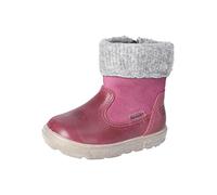 RICOSTA Infant First Walkers Jiminy,Width: Regular (WMS),Sympatex,Boots,Lambswool,Lined,Waterproof,Winterboots,Warm,Red (Merlot/Fuchsia / 360),5 Child UK