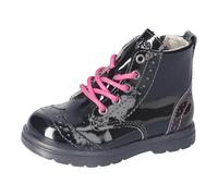 RICOSTA Kids First Walkers Jemmy,Width: Regular (WMS),Laced Boots,Booties,Leather,Black (Schwarz / 093),8 Child UK