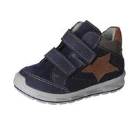 RICOSTA Kids First Walkers Kimi,Width: Regular (WMS),Removable Insole,Sympatex,Hook-and-Loop Boots,Booties,Waterproof,Blue (Nautic / 170),9 Child UK
