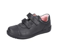 RICOSTA Kids Trainers Grace,Width: Regular (WMS),Low Shoe,Sports Shoe,Hook-and-Loop,Hook-and-Loop Fastener,Black (Schwarz / 090),1 UK