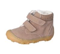 RICOSTA NICO Girls' Low-Top Trainers, Children's First Walking Shoes, Width: Wide, Terracare, Barefoot Shoes, Chocolate 270, 3.5 UK Child