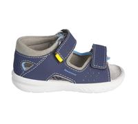 Ricosta Pepino Mantu Navy Boys First Walking Sandals Washable Riptape Strap