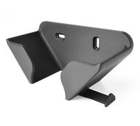 Ricreo Padel and Tennis Racket Wall Mount - Comfortable and Scratch Resistant Wall Racket Holder | Fits All Standard Rackets | Durable Space Saver with Screws and Plugs Included