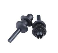 RICSEB Rear Boot Trunk Parcel Shelf Cord Strap String Clips Mounting Hook Bracket 2pcs Fit for O-pel V-auxhall Corsa F 2019-2021