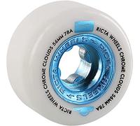 Ricta Chrome Clouds 78a Skateboard Wheels - Blue (Pack of 4)