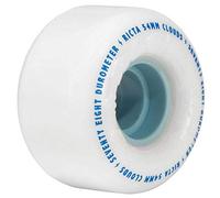 Value not found Ricta Unisex Adult Clouds 78A 78a Cruiser Formula. Smooth-rolling and Fast 78a Soft Urethane With A Solid, 78d Core - White/Blue, 54mm
