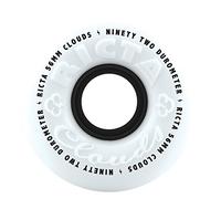 Value not found Ricta Unisex Adult Clouds 92A The 92a Urethane is A Happy Medium That Allows You To Skate Rough Spots Without Compromising Performance. - White/Black, 56mm