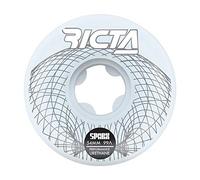 Ricta Wheels Wireframe Sparx Skateboard Wheels 99a White 54mm
