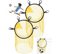 Ricyea 2PCS Top Bins Football Targets, Improve Shooting Accuracy, Top Bins Net for Goal Perfect for Football Training, Ideal for Goal Targets and Kicking Practice (2 PCS)