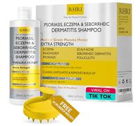 Rida Hair Research Institute Psoriasis Shampoo for Men and Women with Manuka Honey - The Best Treatment for Itchy Scalp, Eczema and Seborrhea
