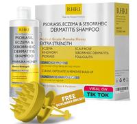 Rida Hair Research Institute Psoriasis Shampoo for Men & Women | Itchy Scalp Treatment with Manuka Honey | Best for Eczema, Seborrheic Dermatitis, Ringworm & Folliculitis Scalp Treatment
