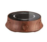 RIDAEX Electric Ceramic Stove Home Small Coffee And Tea Stove Mini Tea Maker Flower Teapot, Silent Cooling Fan,C