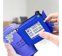 RIDAEX Mini Inkjet Printer Intelligent Date Printing Food Packaging Bag Bottle Body Bottle Cap Can Bottom And Other Hand-Held Inkjet Printer