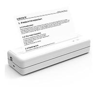 RIDAEX Wireless Portable A4 Printer Thermal Transfer Printer Contract Document Photo Mobile Office