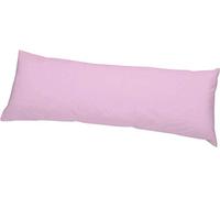Ridas Bedding New Anti Allergenic Pregnancy Maternity Orthopaedic Hollow Fibre Filling Bolster Pillow With Free Bolster Pillow Case. (PINK, King 5FT(60"))